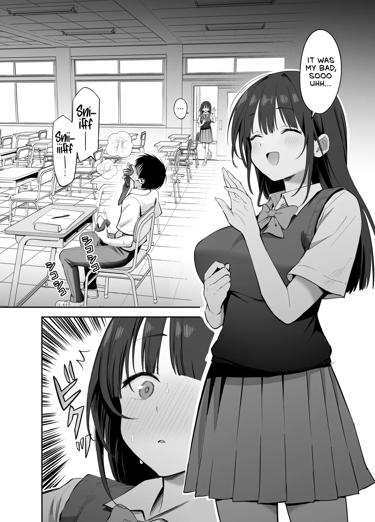 Hentai Manga Comic-If You Get To Jerk Off To My Socks, I Get To Play With Your Dick, Right?-Read-17